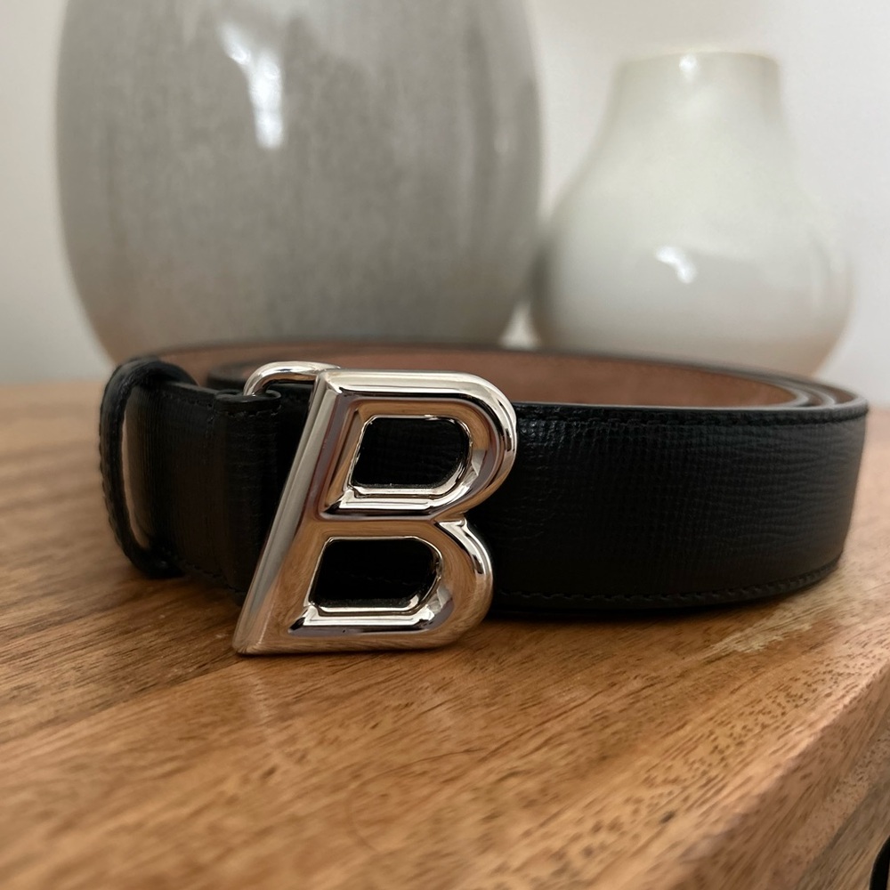 Unisex Bally leather belt
